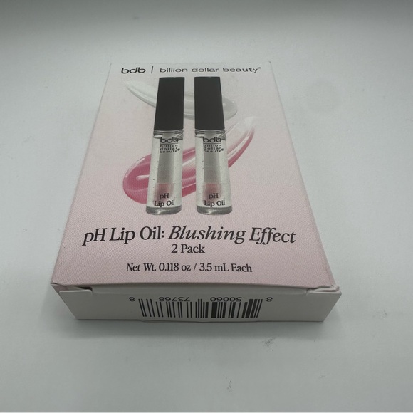 BDB BILLION DOLLAR BEAUTY pH LIP OIL, BLUSHING EFFECT – DUO PACK: BRAND NEW - Picture 2 of 4